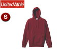 United Athle/ユナイテッドアスレ 10.0オンス スウェットプルオーバーパーカ(パイル) 【S】 (バーガンディ)(4)