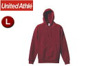 United Athle/ユナイテッドアスレ 10.0オンス スウェットプルオーバーパーカ(パイル) 【L】 (バーガンディ)(4)