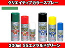 ASAHIPEN/アサヒペン クリエイティブカラースプレー (55 エメラルドグリーン) 【300ml】