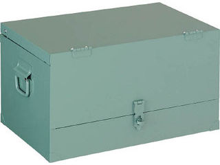 TRUSCO トラスコ中山 中型車載用前扉付工具箱 中皿なし 500X330X280 F-502