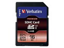 三菱化学メディア FULL SDHC CARD CL10 16GB SDHC16GJVB2