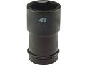 FLASH TOOL フラッシュツール インパクト ロングソケット差込角25.4mm対辺38mm1.1/2 1/1WAU-38