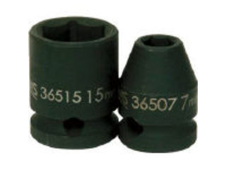 WILLIAMS ウィリアムズ 3/8ドライブ ショートソケット 6角 8mm インパクト JHW36508