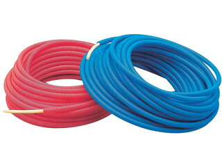 KAKUDAI カクダイ 672-132-50B サヤ管つき架橋ポリエチレン管 (青) 13A×22