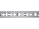 allsafe/オールセーフ 【代引不可】スチールクロスレール 穴有 6.5φ TR-CRS-H