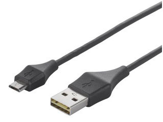 BUFFALO バッファロー どっちもUSB2.0ケーブル （A to microB） 1.2m ブラック BSUAMBDU212BKA