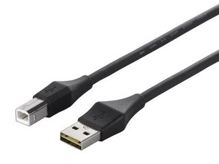 BUFFALO バッファロー どっちもUSB2.0ケーブル （A to B） 2m ブラック BSUABDU220BKA