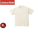 United Athle/ユナイテッドアスレ 500101C 5.6オンスTシャツ アダルトサイズ 【XL】 (ナチュラル)(4)