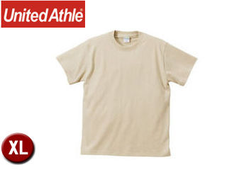 United Athle/ユナイテッドアスレ 500101C 5.6オンスTシャツ アダルトサイズ 【XL】 (ライトベージュ)