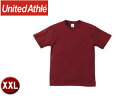 United Athle/ユナイテッドアスレ 500101CX 5.6オンスTシャツ アダルトサイズ 【XXL】 (バーガンディ)(4)