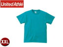 United Athle/ユナイテッドアスレ 500101CX 5.6オンスTシャツ アダルトサイズ 【XXL】 (ターコイズブルー)(4)