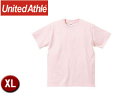 United Athle/ユナイテッドアスレ 500101C 5.6オンスTシャツ アダルトサイズ 【XL】 (ベビーピンク)(4)