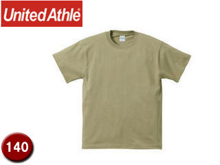 United Athle/ユナイテッドアスレ 500102C 5.6オンスTシャツ キッズサイズ 【140】 (サンドカーキ)