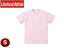 United Athle/ユナイテッドアスレ 500101C 5.6オンスTシャツ アダルトサイズ 【S】 (ライトピンク)(4)