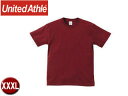 United Athle/ユナイテッドアスレ 500101CXX 5.6オンスTシャツ アダルトサイズ (バーガンディ)