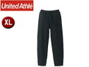 United Athle/ユナイテッドアスレ 10.0オンス スウェットパンツ(パイル)アダルト 【XL】 (ブラック)