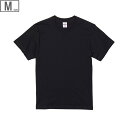 United Athle ユナイテッドアスレ 【ユニセックス】5.6オンス ハイクオリティー Tシャツ 【ブラック】【Mサイズ】 5001-01