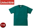 United Athle/ユナイテッドアスレ 500102C 5.6オンスTシャツ キッズサイズ 【110】 (アップルグリーン)(4)
