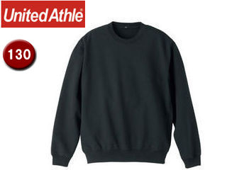 United Athle/ユナイテッドアスレ 10.0オンス クルーネックスェット(パイル)ジュニア用 【130】 (ブラック) United Athle/ユナイテッドアスレ 10.0オンス クルーネックスェット(パイル)ジュニア用 【130】 (ブラック)
