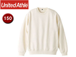 United Athle/ユナイテッドアスレ 10.0オンス クルーネックスェット（パイル）ジュニア用 【150】 （ナ..