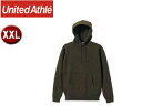 United Athle/ユナイテッドアスレ 10.0オンス T/Cスウェット プルオーバーパーカ(裏起毛)アダルト 【XXL】 (オリーブ)(4)