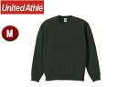 United Athle/ユナイテッドアスレ 10.0オンス T/Cスウェット クルーネックスウェット(裏起毛)アダルト 【M】 (オリーブ)