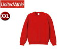 United Athle/ユナイテッドアスレ 10.0オンス T/Cスウェット クルーネックスウェット（裏起毛）アダルト 【XXL】 （レッド）