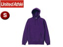 United Athle/ユナイテッドアスレ 10.0オンス T/Cスウェット プルオーバーパーカ(裏起毛)アダルト 【S】 (パープル)(4)