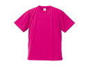United Athle/ユナイテッドアスレ 4_._1オンス ドライTシャ・90001C(トロピカルピンク)【L】(4)