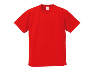 United Athle/ユナイテッドアスレ 4＿.＿1オンス　ドライTシャ・90002C(レッド)【160】