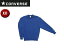 コンバース CONVERSE CB141201-2500 クルーネックスウェットシャツ 【XO】 （ロイヤルブルー）