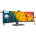 PHILIPS フィリップス 納期4月下旬 VAパネル Dual QHD対応44.5型ワイド液晶ディスプレイ 32:9 湾曲 5年保証 45B1U6900CH/11 単品購入のみ可(同一商品であれば複数購入可) 軒先渡し クレジットカード決済 代金引換決済のみ(2)
