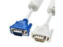 サンワサプライ スリムディスプレイケーブル(アナログRGB(VGA)・5m) KC-VM5K(2)