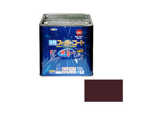 ASAHIPEN/アサヒペン 水性スーパーコート 10L ブラウン