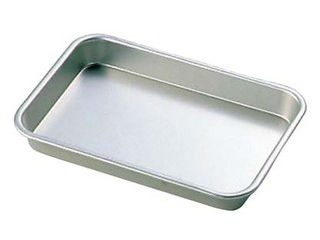 平和 アルマイト　標準　角バット　2号　345×269×H35