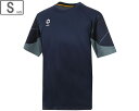 sfida スフィーダ 【ユニセックス】TEAMPRES プラクティスシャツS/S【Sサイズ】【NAVY】SA23807