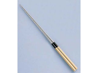 白木柄　盛箸（水牛桂付）27cm