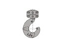 KITO キトー LB016用 L5形シタフック組 造船用 L5BL016-50211(4)