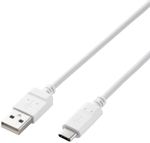 ELECOM エレコム 3A対応やわらかType-Cケーブル(A-C) 1m ホワイト MPA-FACY10WH ELECOM エレコム 3A対応やわらかType-Cケーブル(A-C) 1m ホワイト MPA-FACY10WH