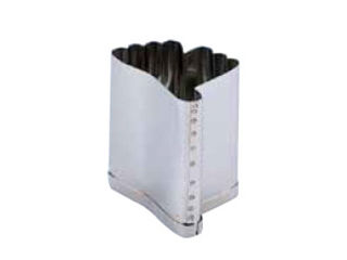 SA18−8手造り業務用抜型　銀杏／大　（D）