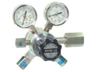 【組立・輸送等の都合で納期に1週間以上かかります】 YAMATO/ヤマト産業 【代引不可】分析機用フィン付二段微圧調整器 NHW-1SL NHW1SLTRC