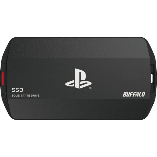BUFFALO バッファロー PlayStation 5 公式ライセンス商品 ポータブルSSD 4TB 高速モデル SSD-PHO4.0U3-B ブラック BUFFALO バッファロー PlayStation 5 公式ライセンス商品 ポータブルSSD 4TB 高速モデル SSD-PHO4.0U3-B ブラック