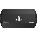 BUFFALO obt@[ PlayStation 5 CZXi |[^uSSD 2TB f SSD-PHO2.0U3-B ubN