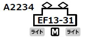 MICRO ACE マイクロエース EF13-31 第一次改装 A2234 発売前予約 キャンセル不可_1