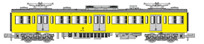［鉄道模型］マイクロエース (Nゲージ) A6630 西武701系(元601系)イエロー 2両セット