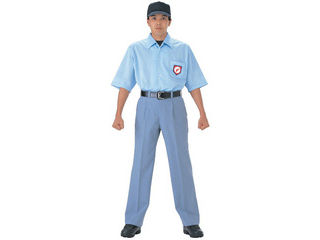 SSK エスエスケイ UPW014 審判用半袖メッシュシャツ 【L】 （パウダーブルー）