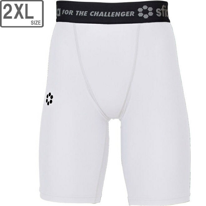 sfida/スフィーダ 【メンズ】BPコンプレッションベースレイヤーハーフタイツ【2XLサイズ】【WHITE】SA21828
