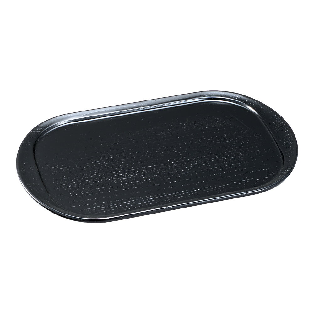 木製ブラックトレーウレタン塗装／NKB−503　小