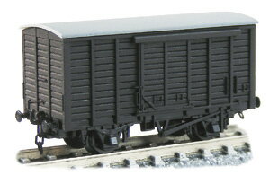 津川洋行 14080 木造貨車　有蓋車 ワ1形 (木製扉・雨除けカバー仕様)