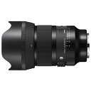 SIGMA (シグマ) A 50mm F1.2 DG DN (ソニーE用/フルサイズ対応) 発売予定日:2024年4月18日[ Lens | 交換レンズ ] 50F1.2 DN/SE